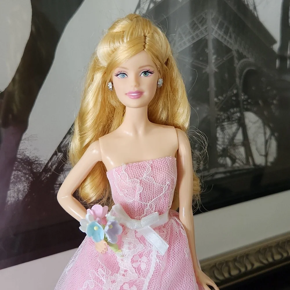 Happy Birthday Barbie Model muse dressed